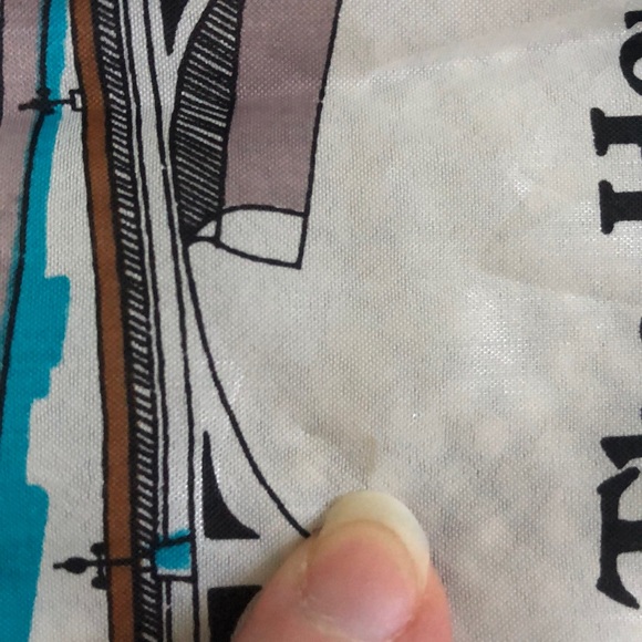 Vintage London Landmarks Scarf - Picture 14 of 15